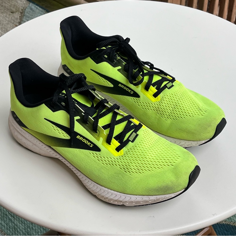 Brooks Men's Neon Yellow Running Shoes